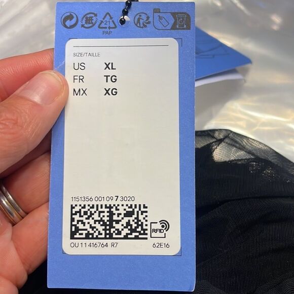 NWT Mugler x H and M collab woman’s knot detail one shoulder dress - Picture 10 of 11